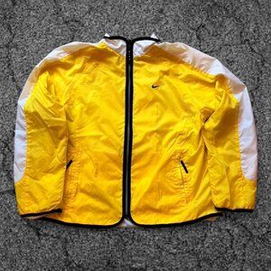 Vintage Nike Yellow Windbreaker Jacket (M)